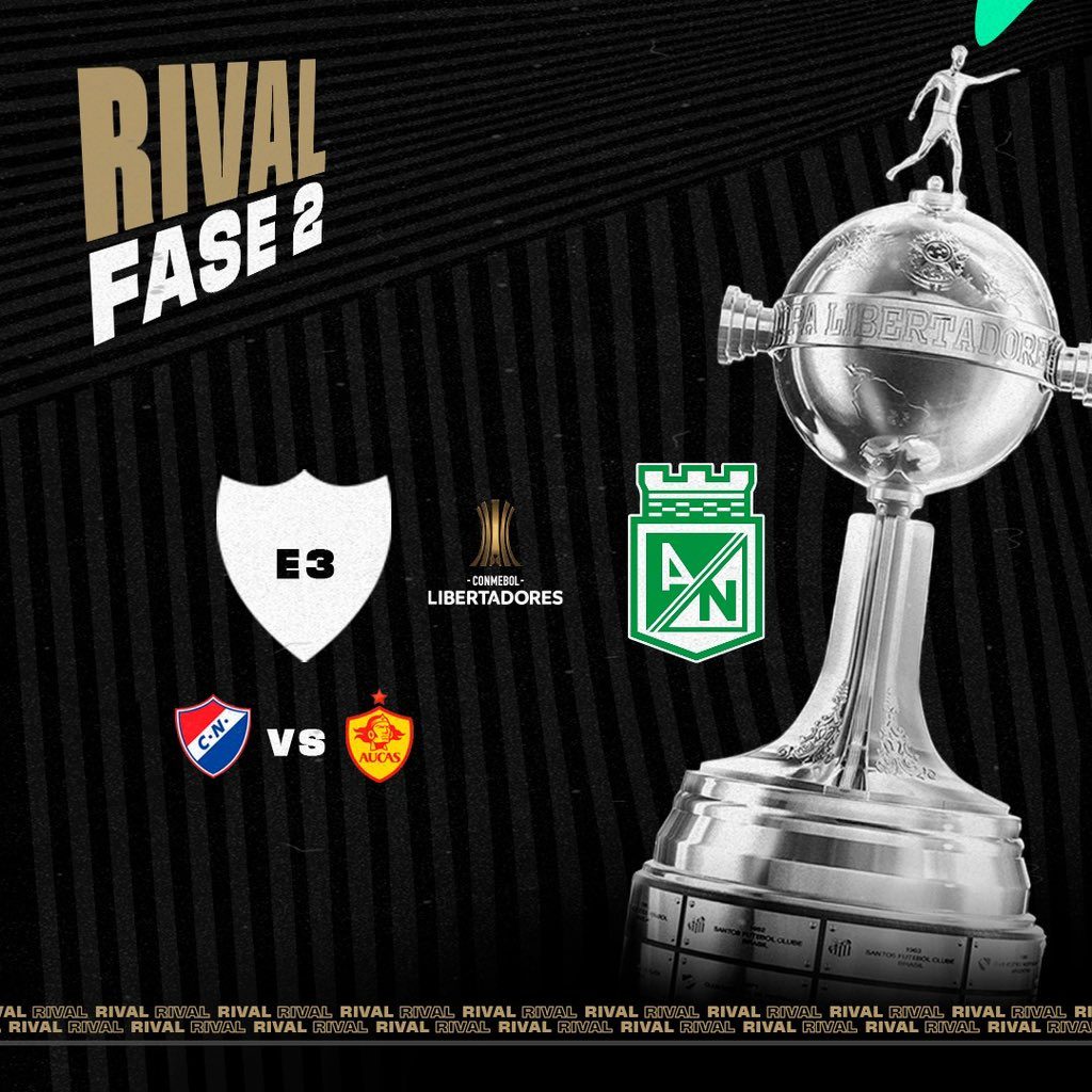 Definidas las llaves para el verde de la Copa Libertadores 2024